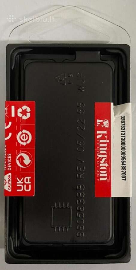 8gb Kingston Kcp548ss6-8 Ddr5-4800 So-dimm Pc5-384 - nuotraukos Nr. 2