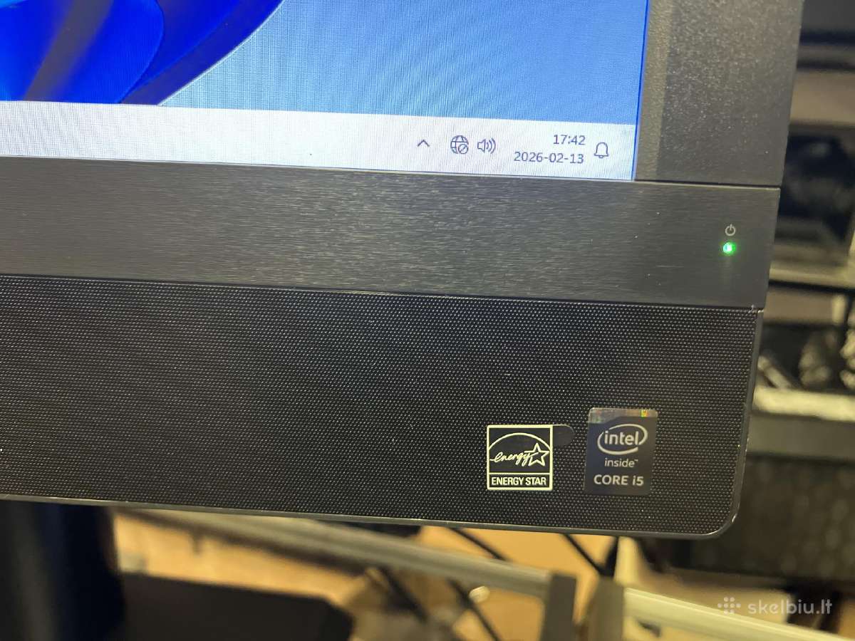 Lenovo Aio pc ekrane intel Quadcore i5 SSD Win11 - nuotraukos Nr. 3