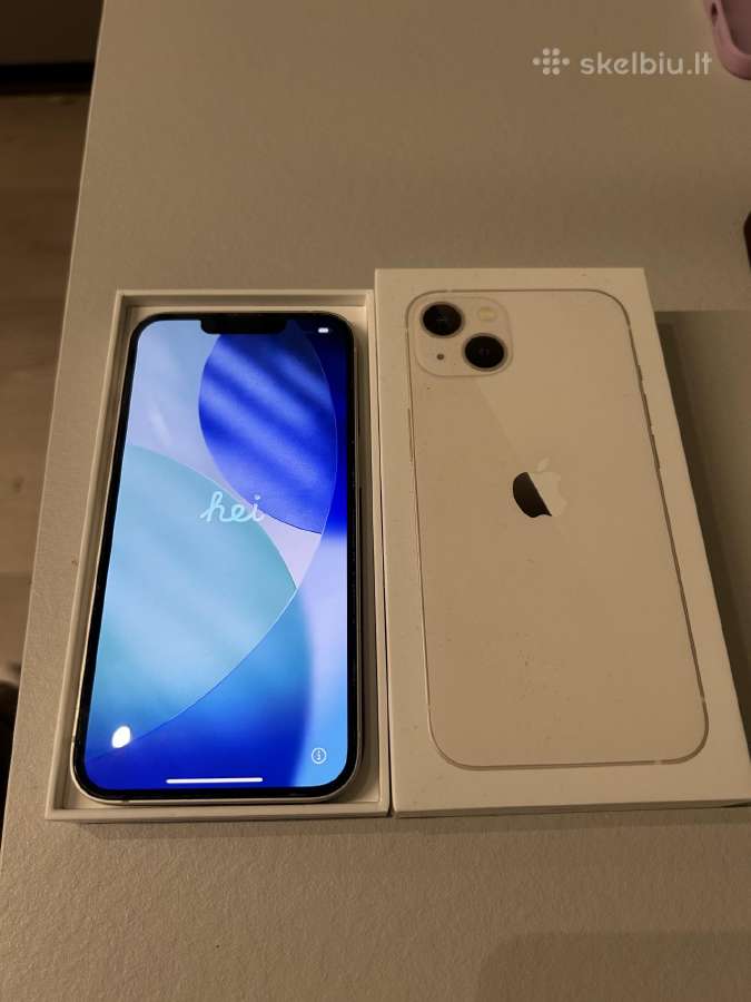 Parduodu iPhone 13 128gb (Balta)