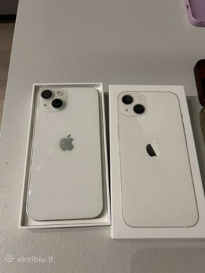 Parduodu iPhone 13 128gb (Balta) - nuotraukos Nr. 2