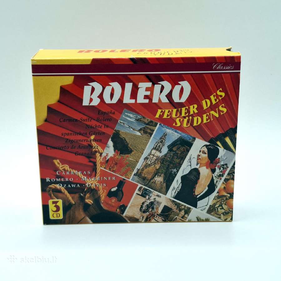 Bolero - Feuer Des Sudens (3 x CD, rinkinys) - nuotraukos Nr. 2