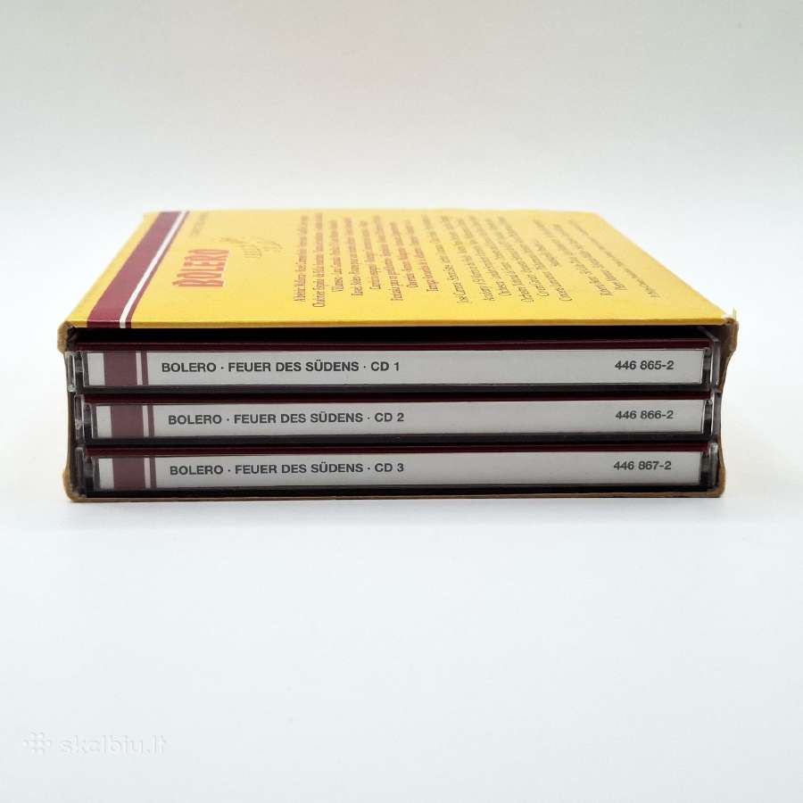 Bolero - Feuer Des Sudens (3 x CD, rinkinys) - nuotraukos Nr. 5