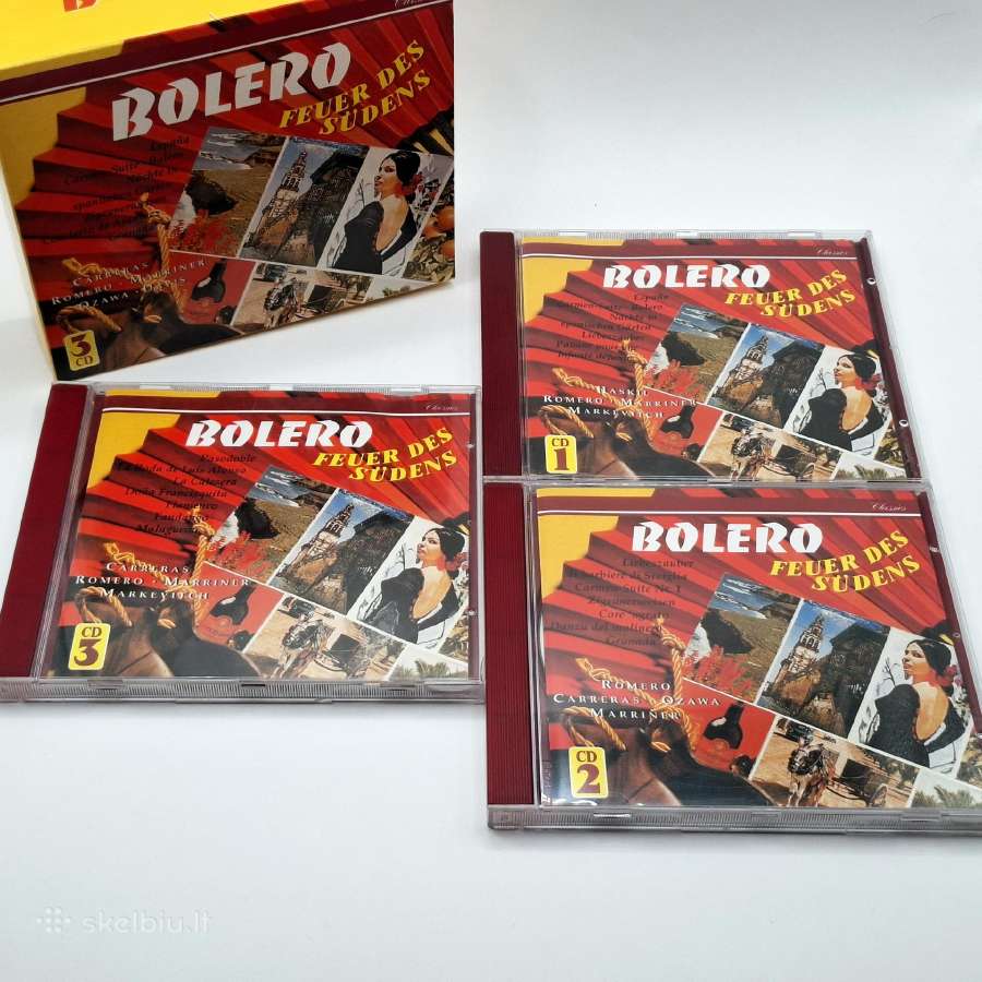 Bolero - Feuer Des Sudens (3 x CD, rinkinys)