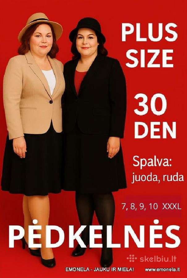 Pėdkelnės didelių dydžių 5xl–10xl, 20–100 Den - nuotraukos Nr. 10