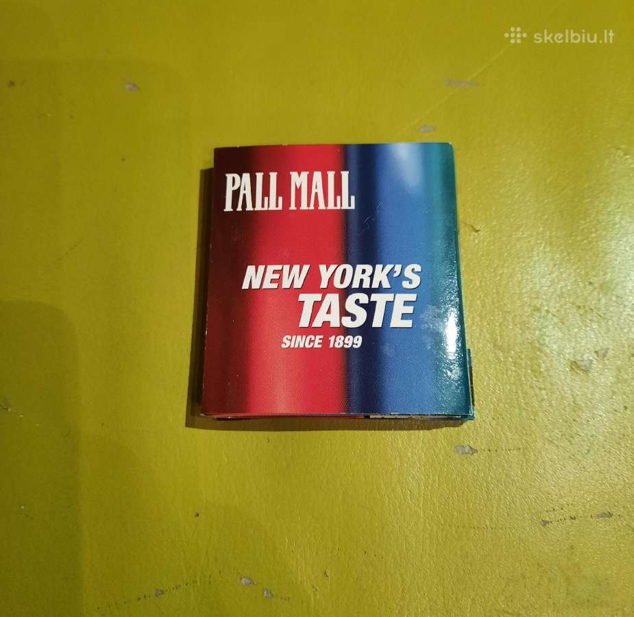 Rem. Degtukų dėžutė knygelė "transformeris" Pall M