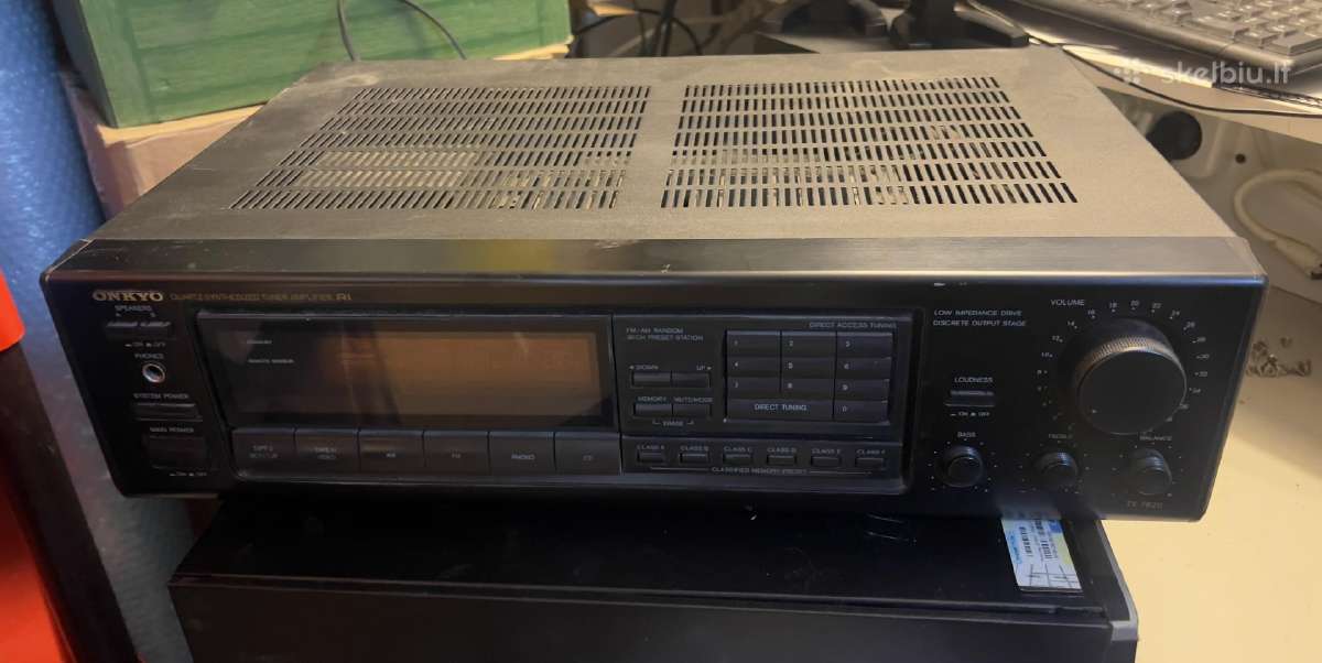 Parduodamas Onkyo tx7820 stiprintuvas resiveris - nuotraukos Nr. 4