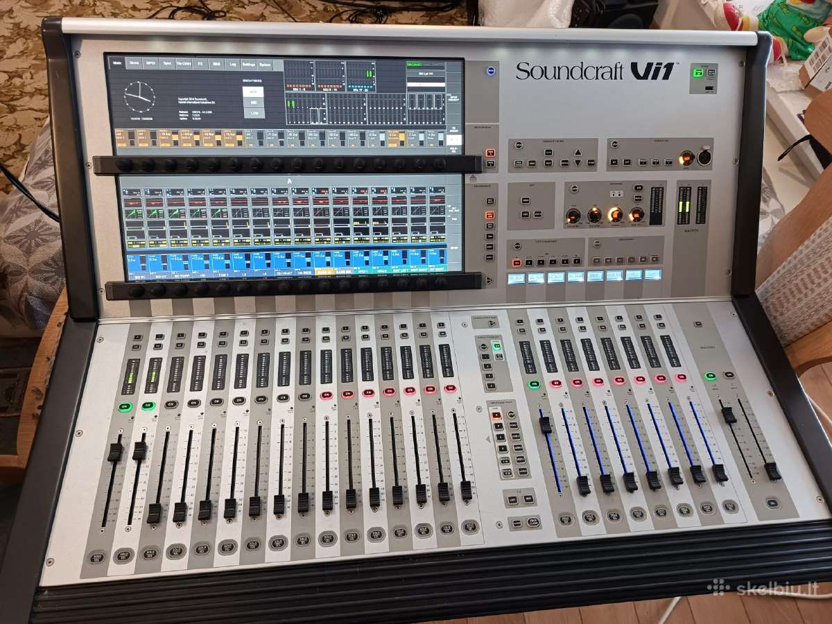 Koncertinis skaitmeninis pultas Soundcraft vi 1 - nuotraukos Nr. 2