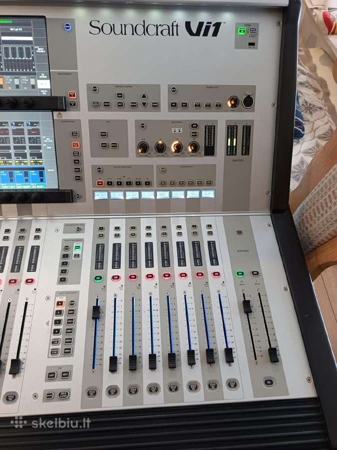 Koncertinis skaitmeninis pultas Soundcraft vi 1 - nuotraukos Nr. 4