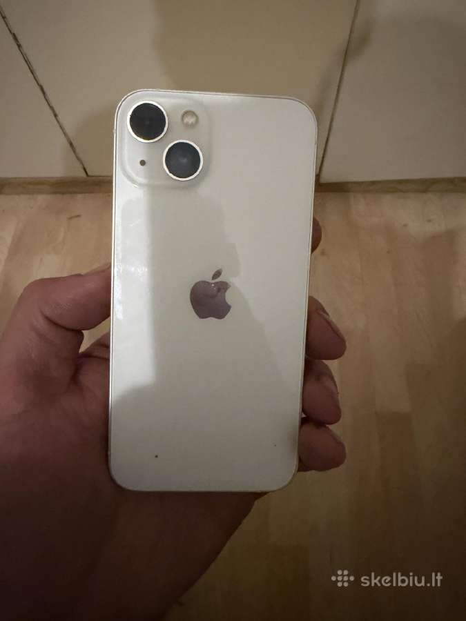 iPhone 13 128gm baltos nesubraizytas su dezute - nuotraukos Nr. 3