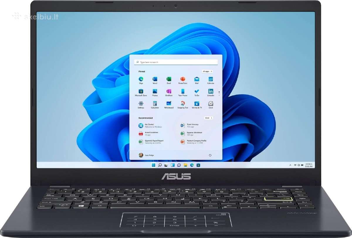 Biudžetinis nešiojamas kompiuteris Asus E410ma 14"