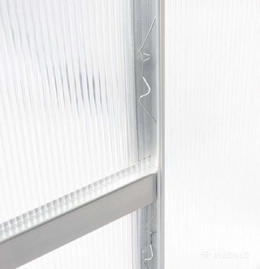 Polikarbonato šiltnamis 13.75m² (2.5x5.5m) - nuotraukos Nr. 6
