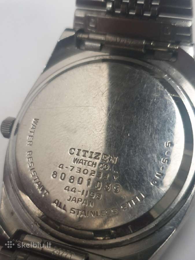 Citizen Quartz Crystron Japan - nuotraukos Nr. 4