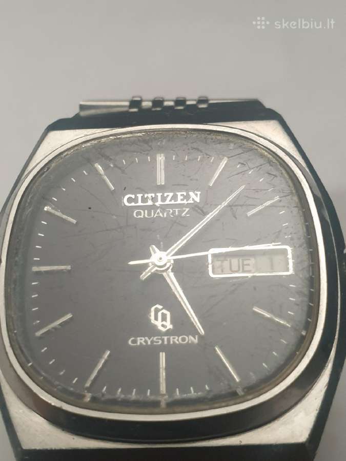 Citizen Quartz Crystron Japan - nuotraukos Nr. 2