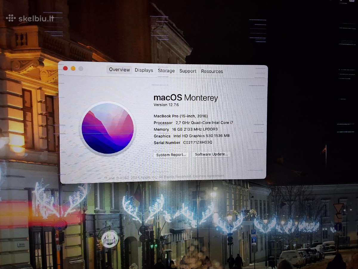 Apple MB pro sleifo defektas Skubiai
