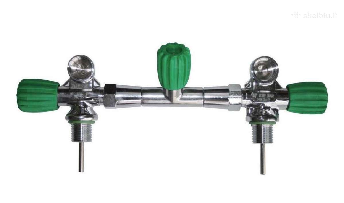 Naujas Apex Nitrox manifoldas