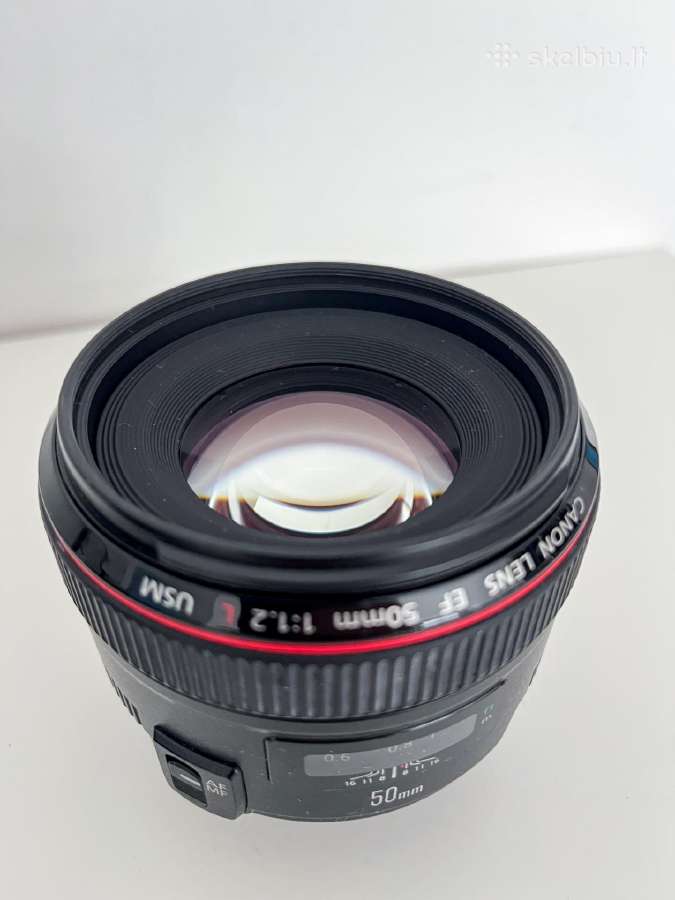 Canon Ef 50mm f/1.2l Usm - nuotraukos Nr. 2
