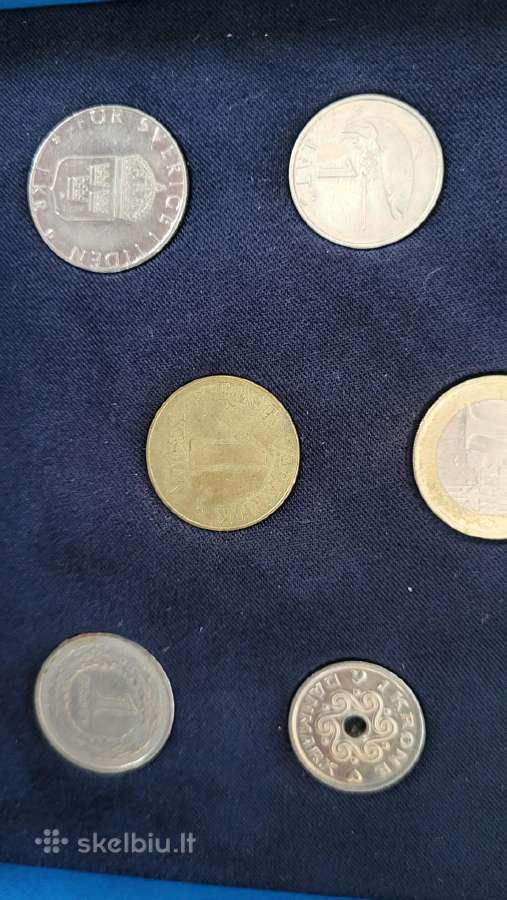 Kolekcinių monetų rinkinys 18eur. - nuotraukos Nr. 7