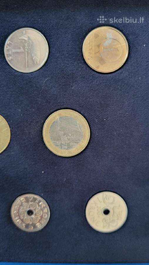Kolekcinių monetų rinkinys 18eur. - nuotraukos Nr. 9