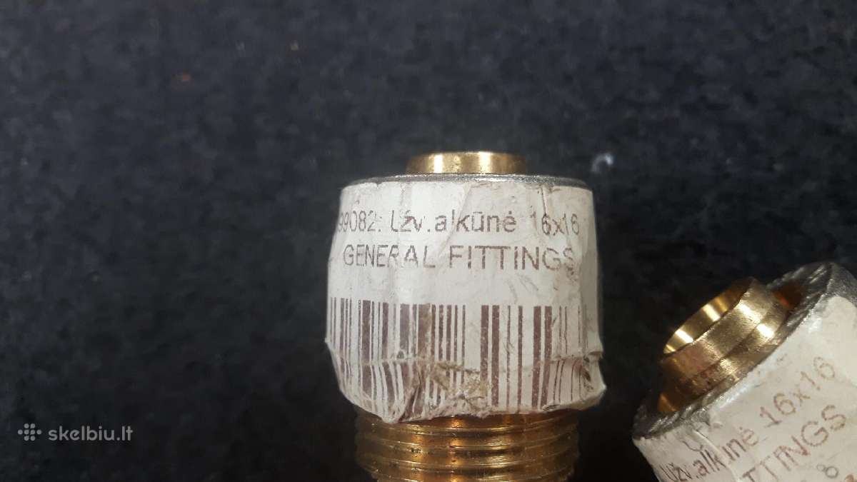 Užveržiama alkūnė D16x16 90 laipsniu 2vnt. - nuotraukos Nr. 5