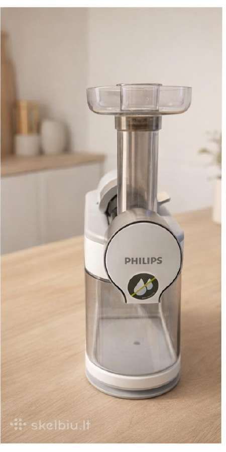 Philips Hr1895/80 lėtaeigė sulčiaspaudė - nuotraukos Nr. 2