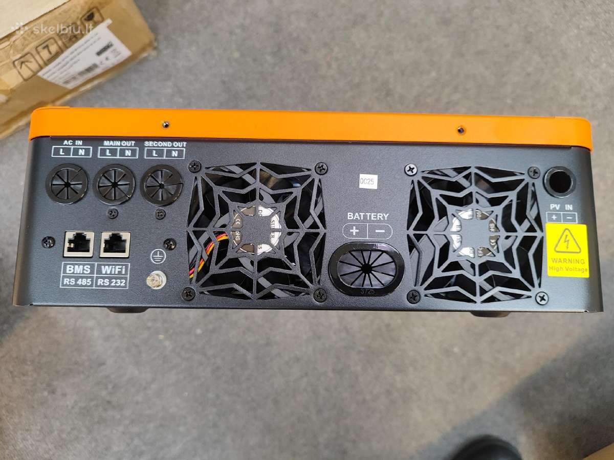 Powmr inverteris 48v 6.2kw On-grid (dirba ir off) - nuotraukos Nr. 5