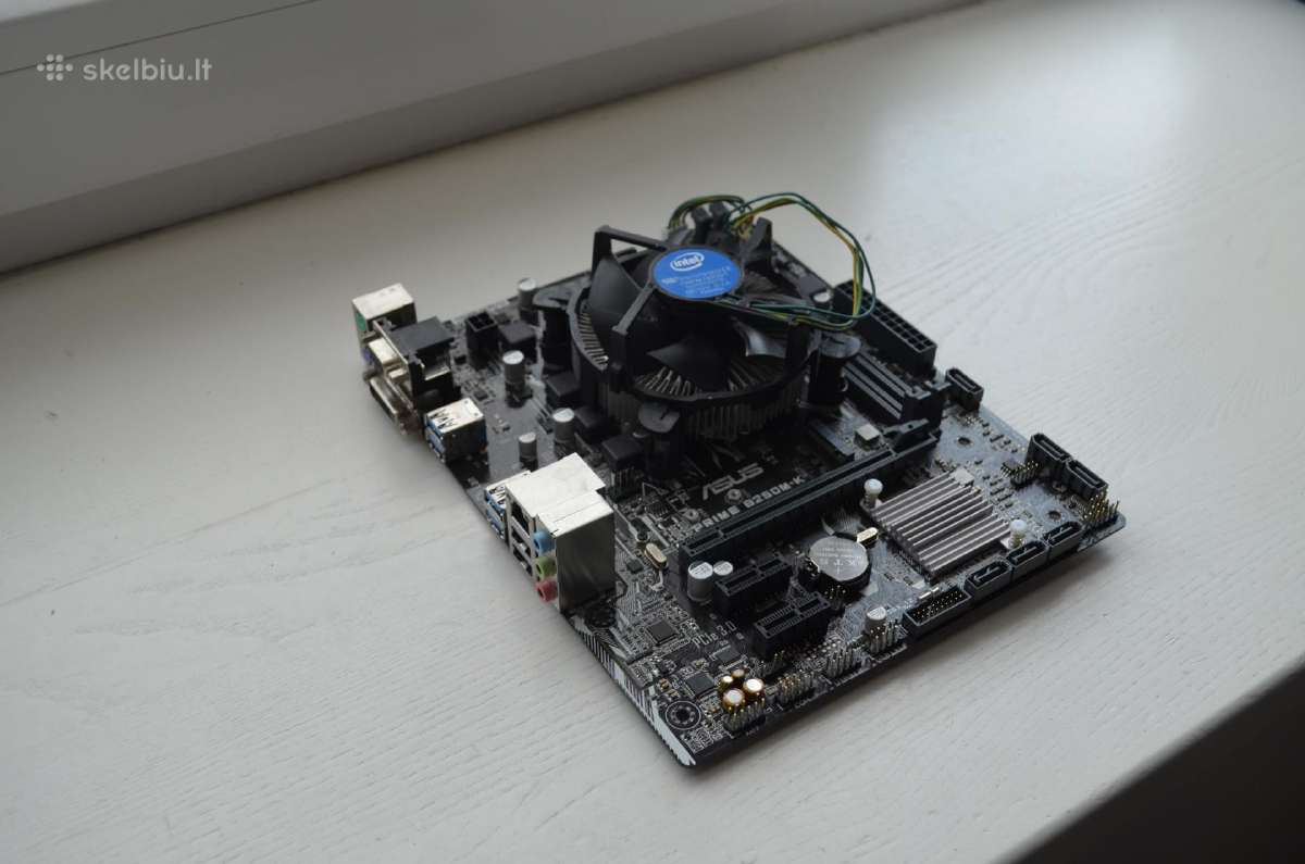 Prime B250m-k + I5-7500 + Cpu aušintuvas