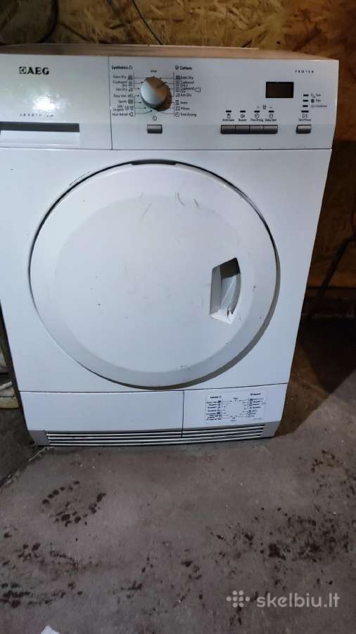 Džiovyklė Aeg 8kg.