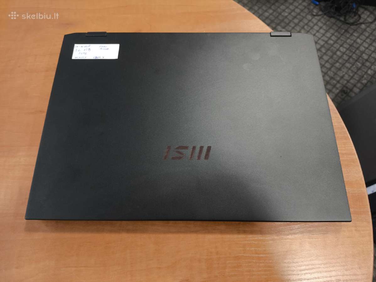 Msi Summit E13 Flip EVO i7-1280p 32gb Ddr5 1tb SSD - nuotraukos Nr. 4
