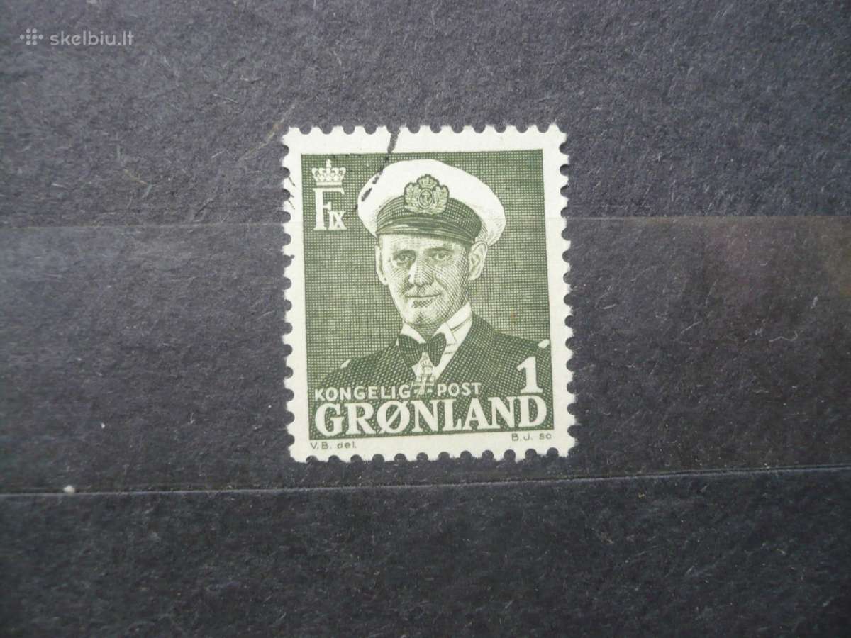 1950 m. karalius Frederikas IX