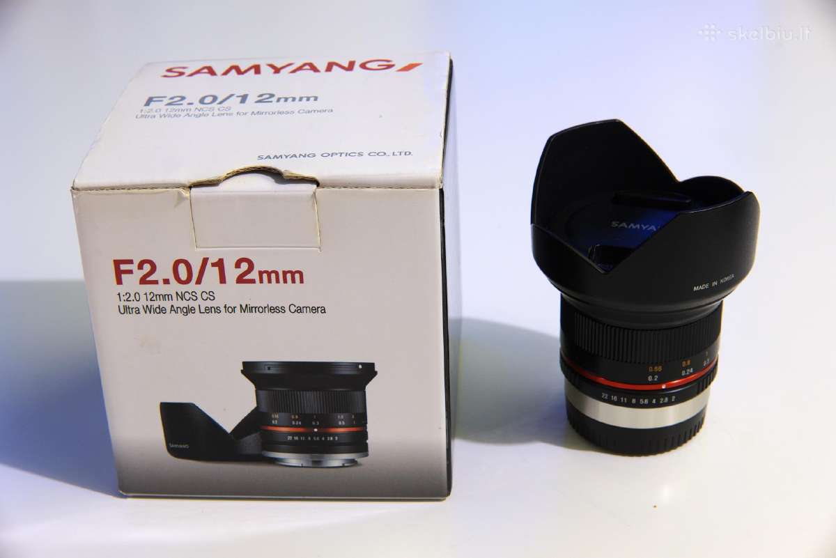 Samyang 12mm f/2.0 Fujifilm