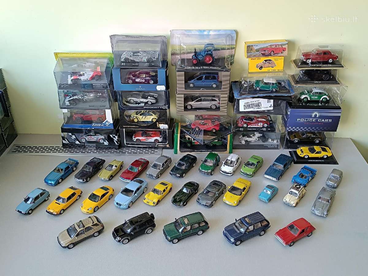 Ivairus Automodeliai 1/43
