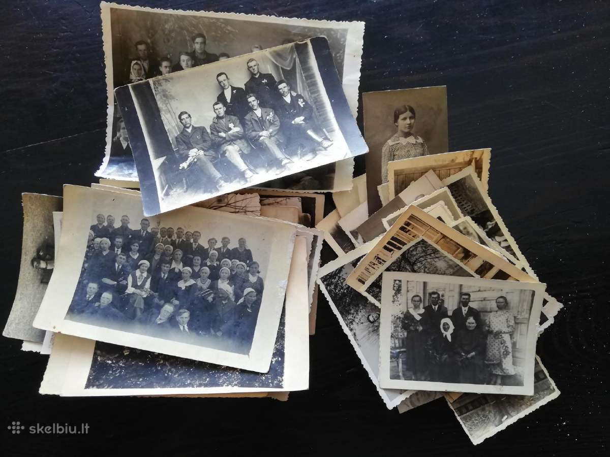 Senos fotografijos. 76 vienetai