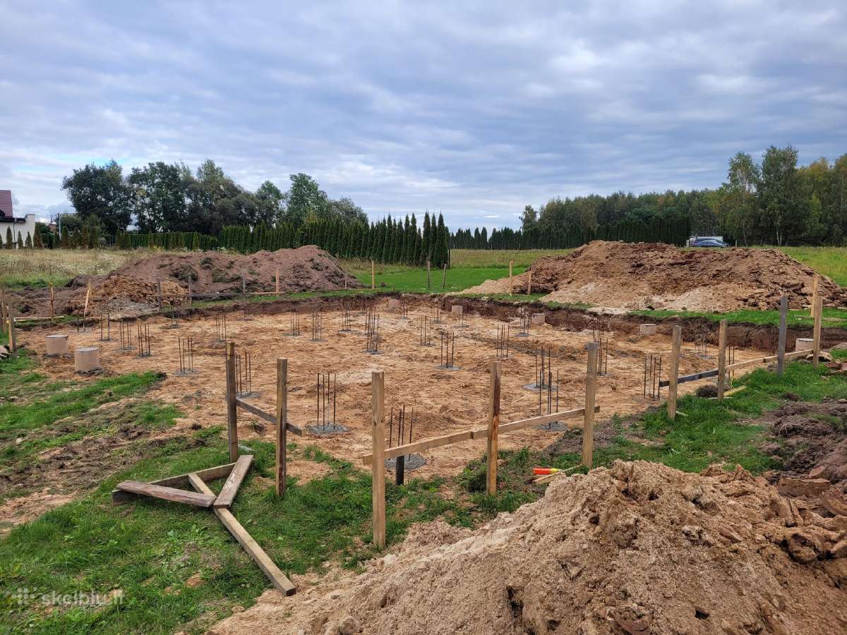 Pamatai, polinių gręžtinių pamatų įrengimas - nuotraukos Nr. 12
