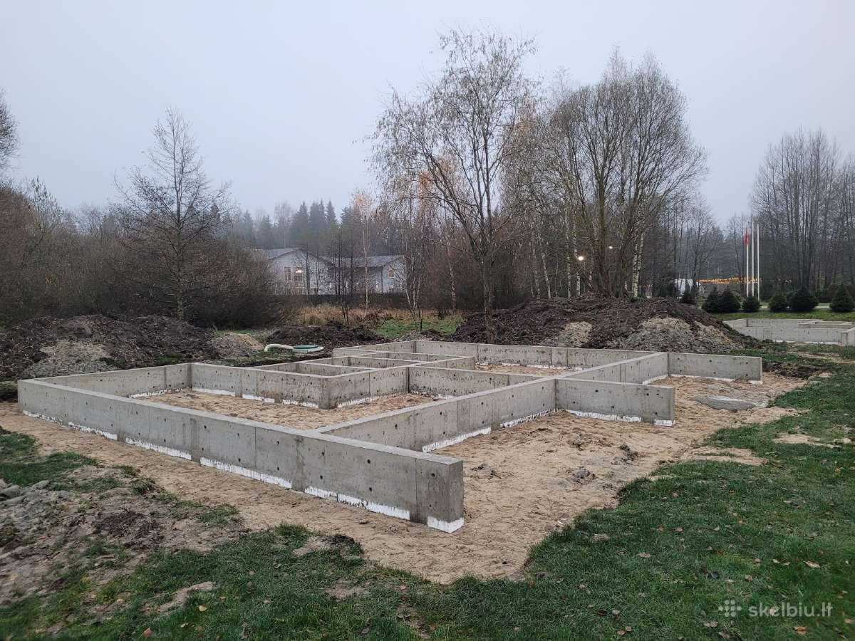 Pamatai, polinių gręžtinių pamatų įrengimas - nuotraukos Nr. 28