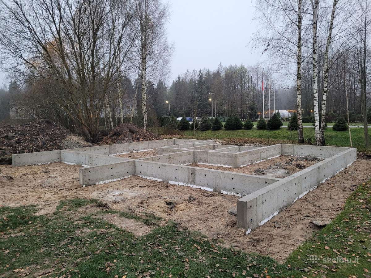 Pamatai, polinių gręžtinių pamatų įrengimas - nuotraukos Nr. 29