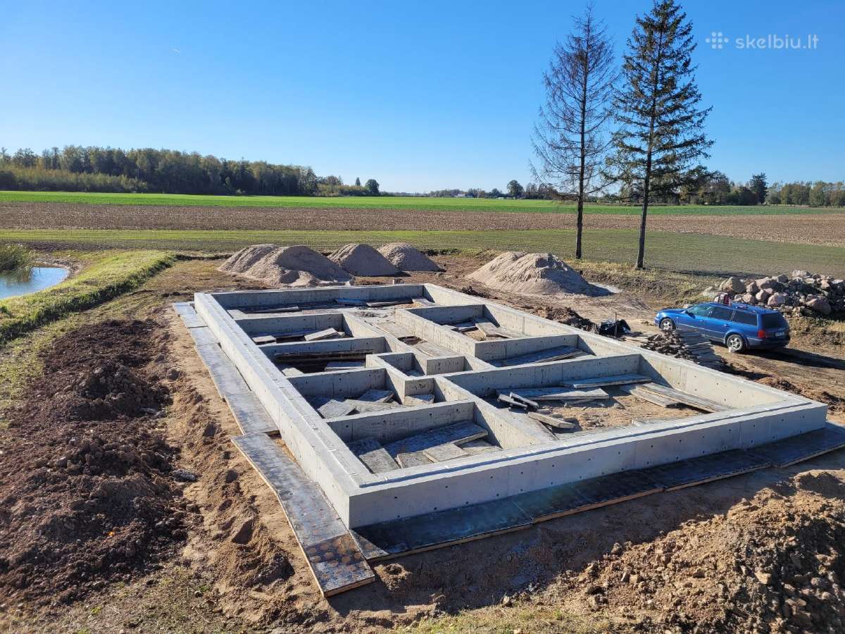 Pamatai, polinių gręžtinių pamatų įrengimas - nuotraukos Nr. 33