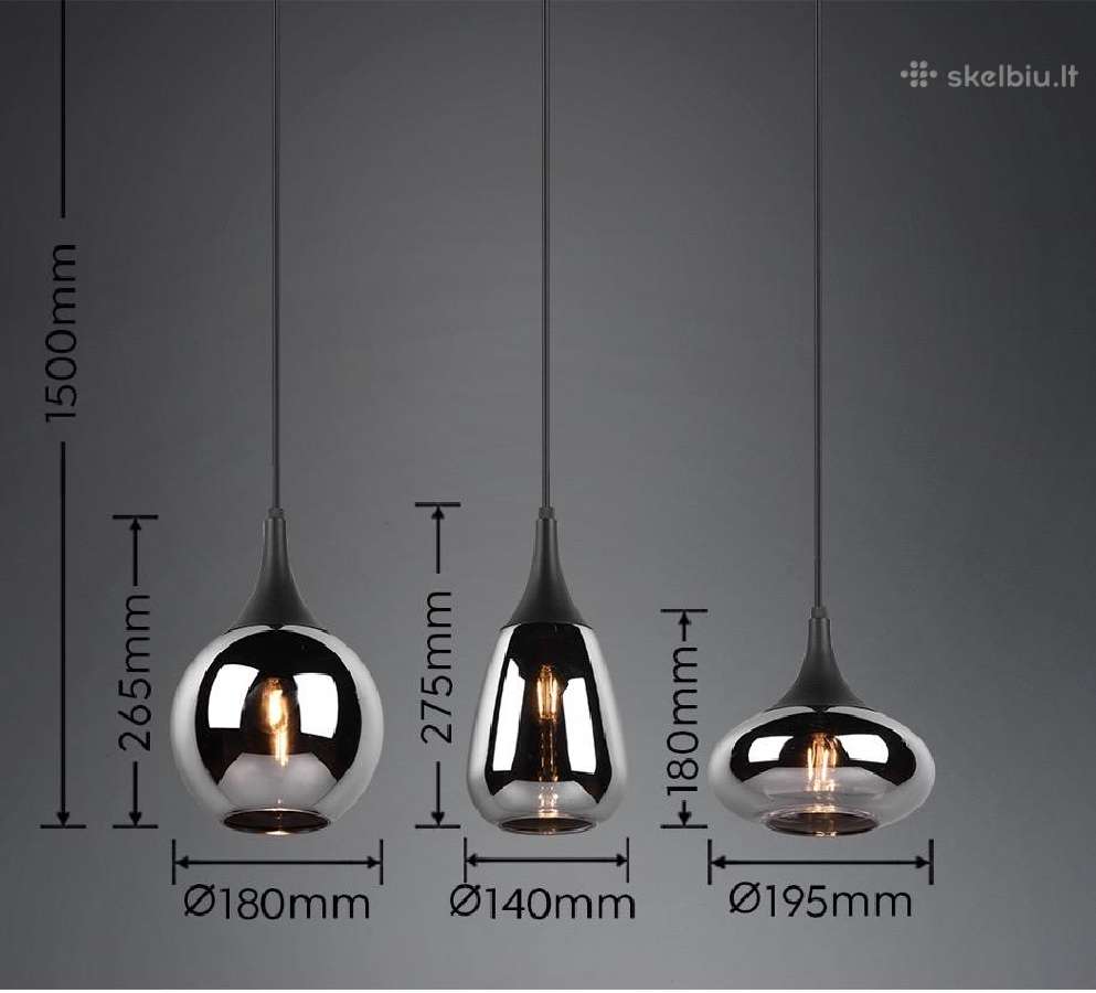 Šviestuvai Trio Lumina