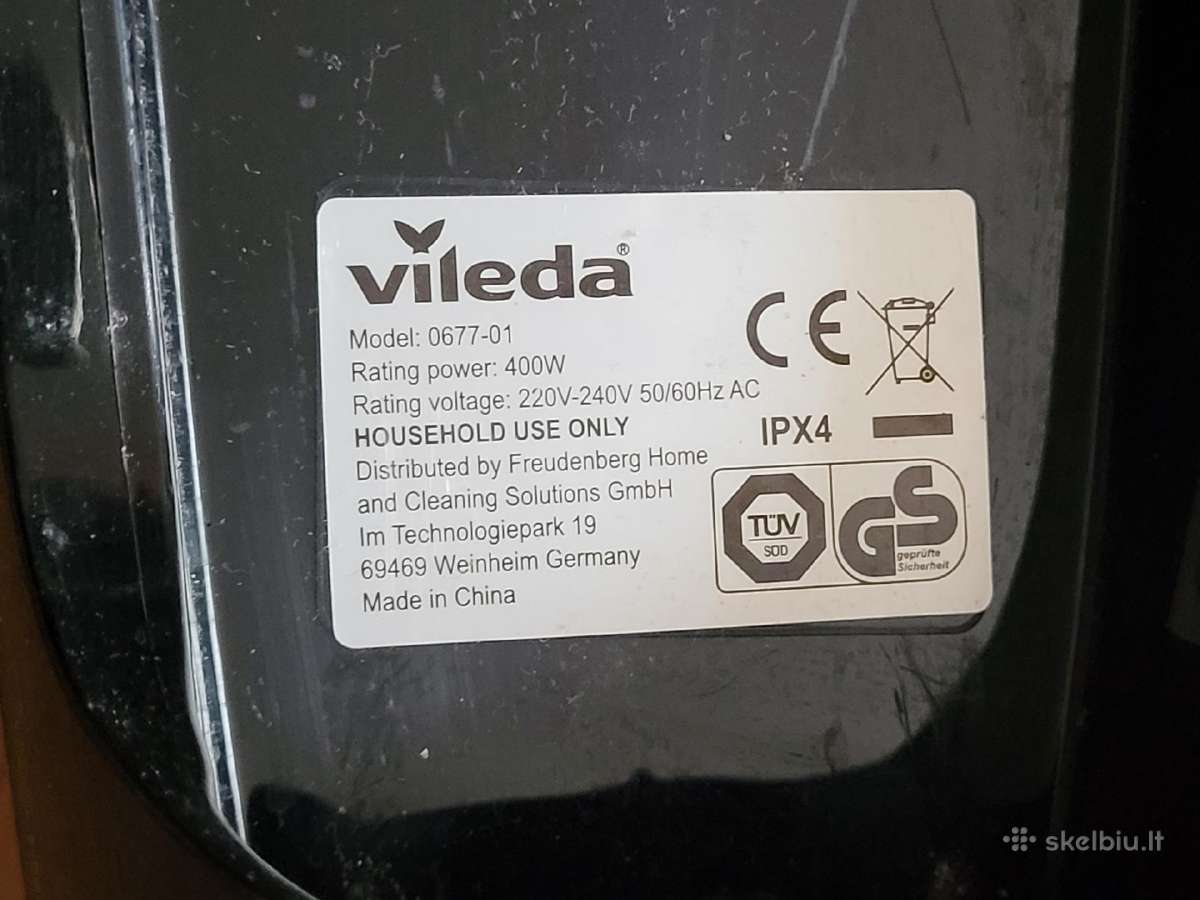 Vileda Jetclean 3in1 elektrinis siurblys šluota - nuotraukos Nr. 9