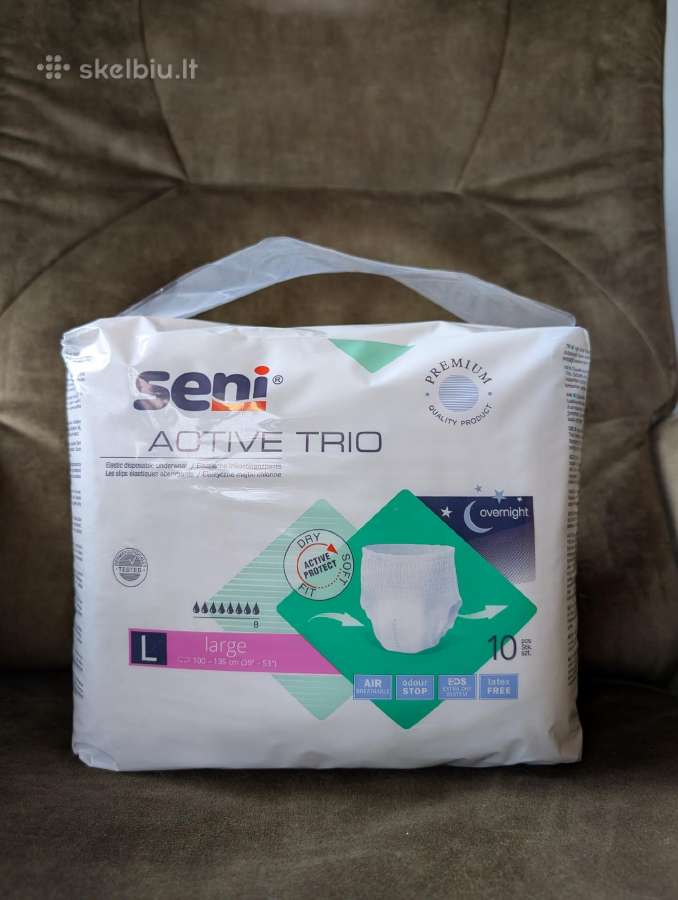 Seni active trio sauskelnės kelnaitės