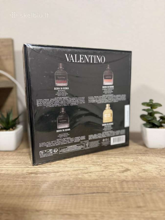 Valentino Dovanų Rinkinys Vyrui 4x30ml edt - nuotraukos Nr. 2