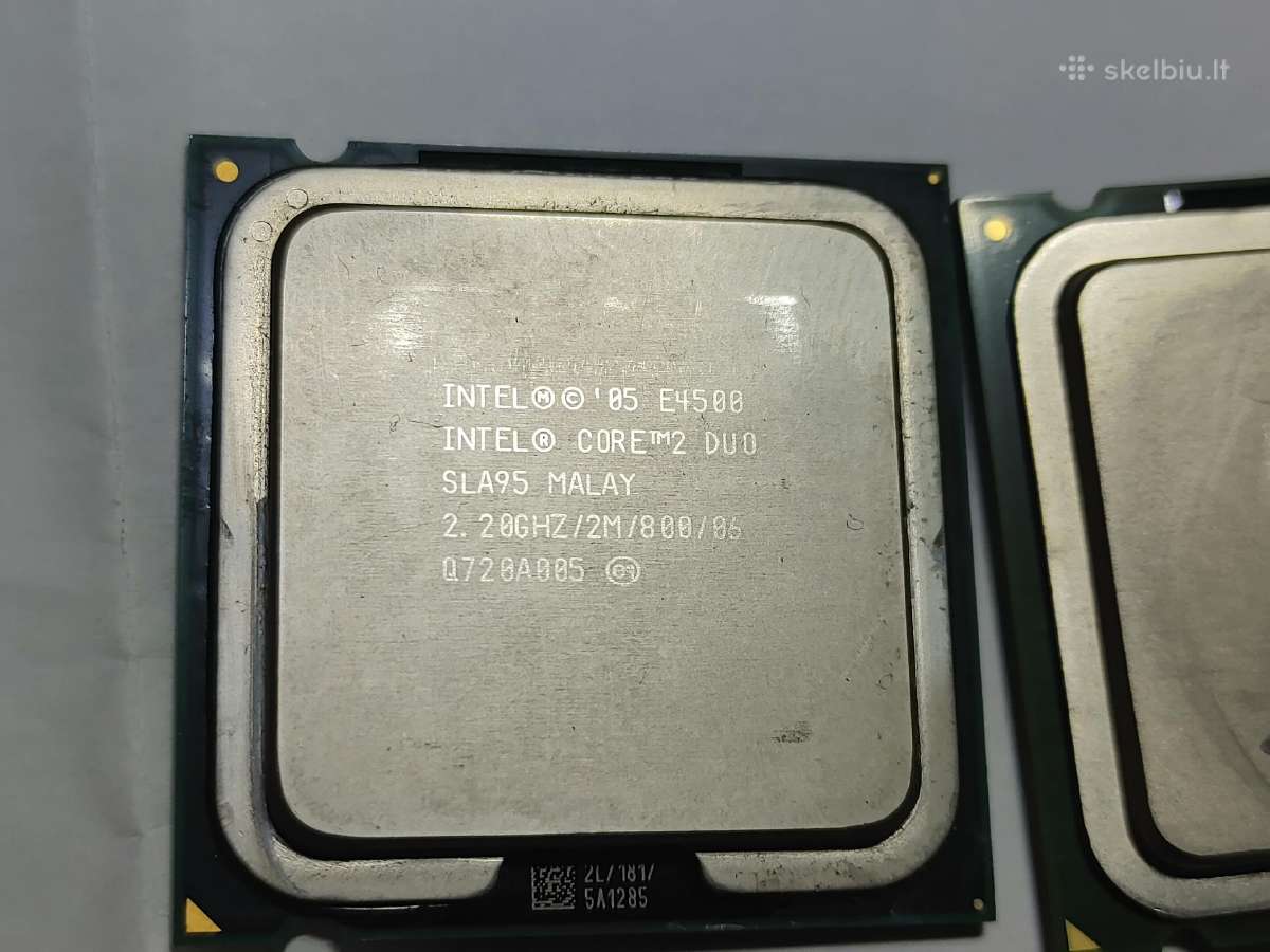 Cpu procesoriai, intel pentium, celeron - nuotraukos Nr. 3