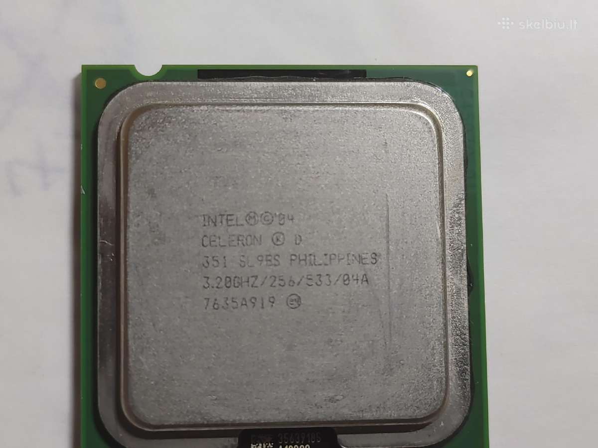 Cpu procesoriai, intel pentium, celeron - nuotraukos Nr. 5