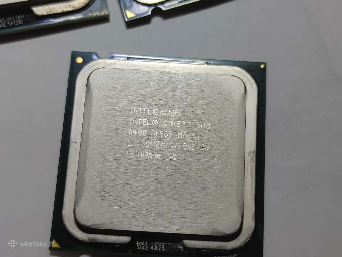 Cpu procesoriai, intel pentium, celeron - nuotraukos Nr. 6