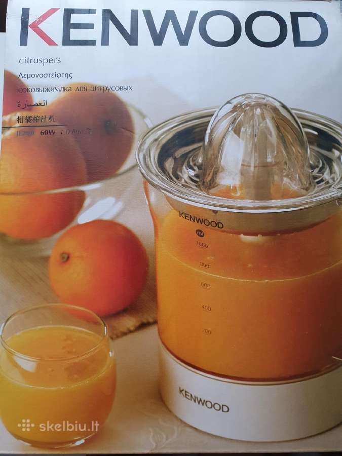 Kenwood citrusinių vaisių sulčiaspaudė Je290 - nuotraukos Nr. 2