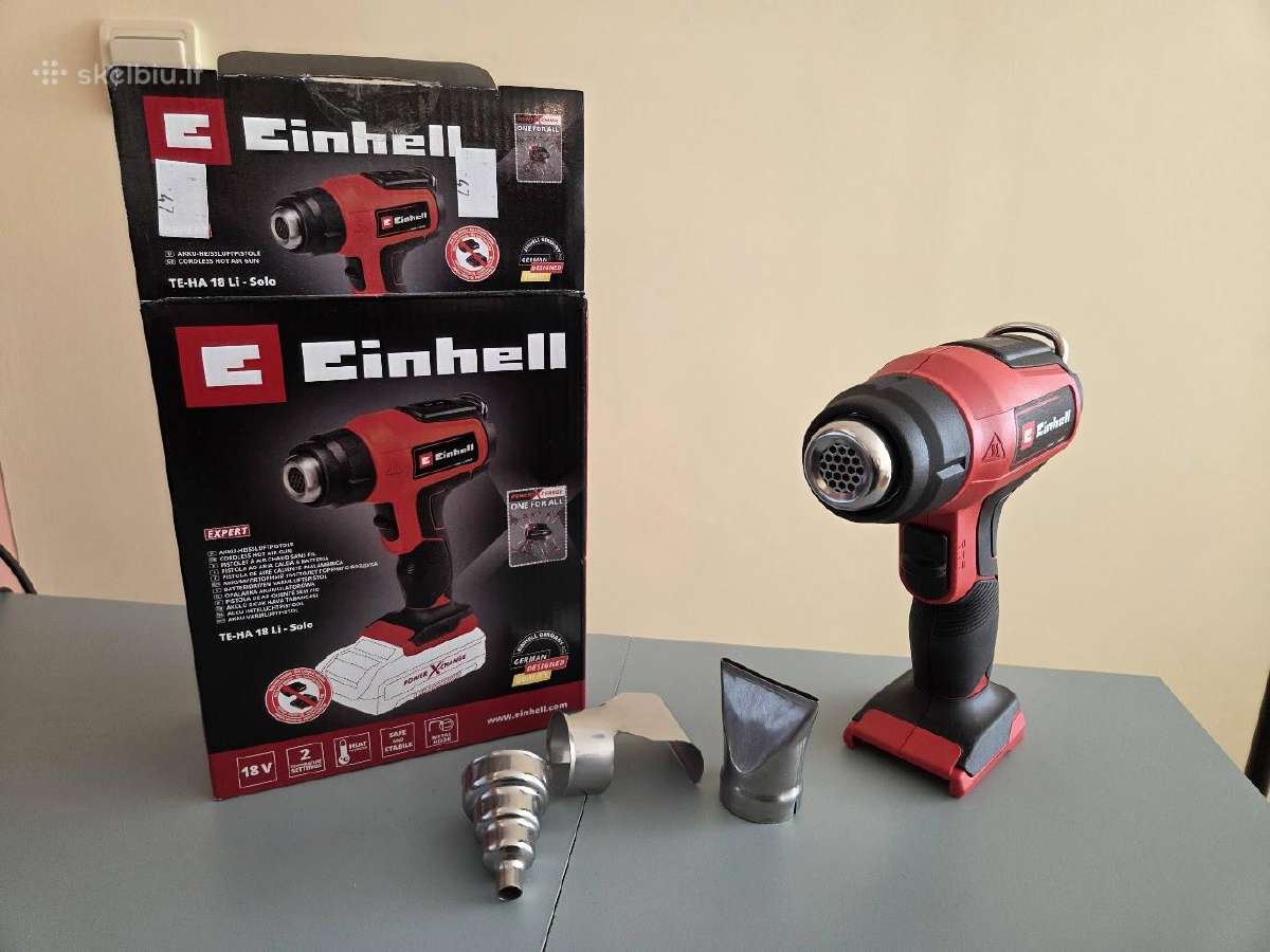 Techninis fenas Einhell Te-ha 18 Li (kaip naujas)