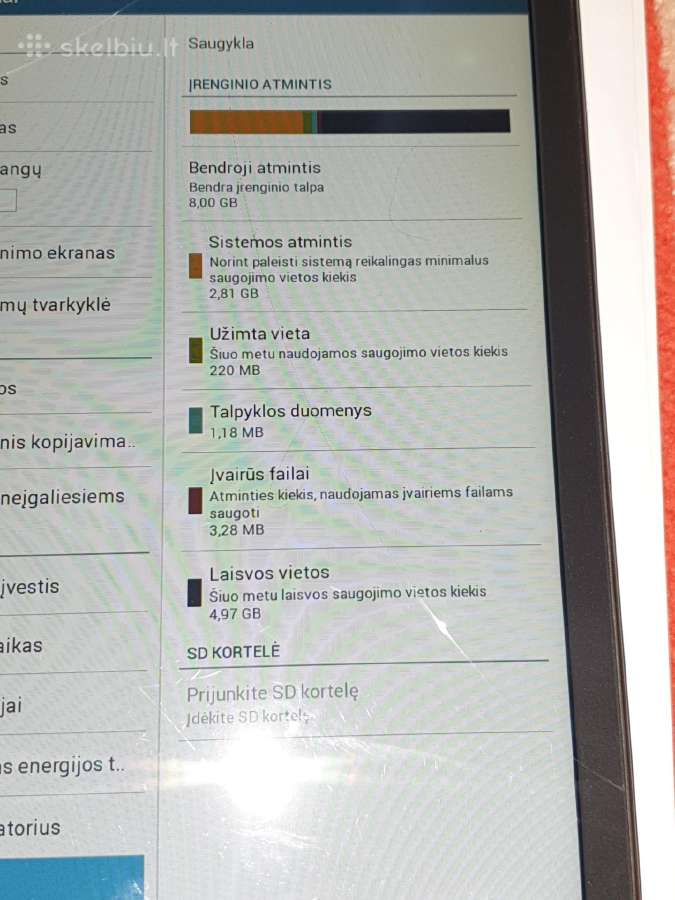 Samsung Galaxy Tab E (sm-t560) - nuotraukos Nr. 5
