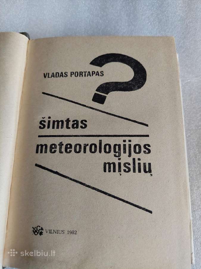 Šimtas meteorologijos mįslių - nuotraukos Nr. 2