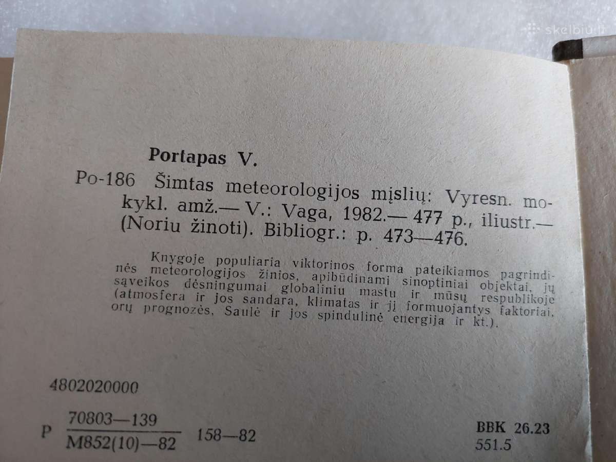 Šimtas meteorologijos mįslių - nuotraukos Nr. 4