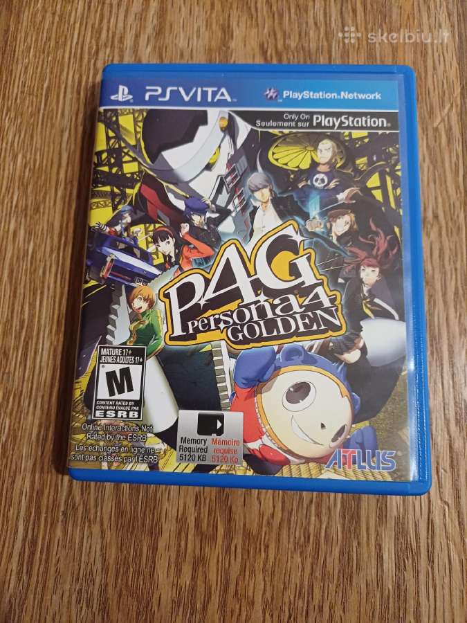 Parduodu ps vita zaidimus god of war persona 4 - nuotraukos Nr. 2