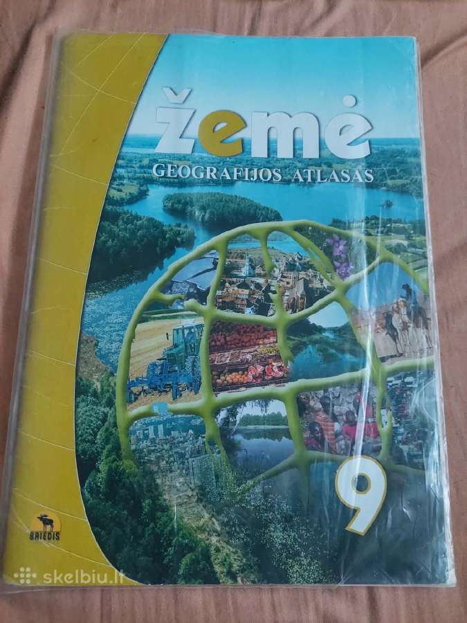 Žemė geografijos atlasas 9 klasei